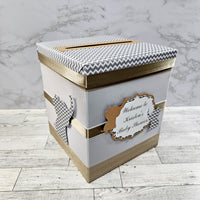 Baby Elephant Baby Shower Card Box
