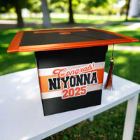 Orange Themed Style 1 Graduation Card Boxes