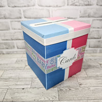 Gender Reveal Baby Shower Card Box