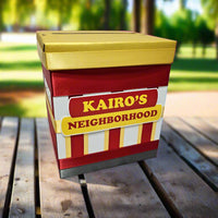 Trolley Inspired Birthday Card Box