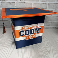 Orange Themed Style 1 Graduation Card Boxes