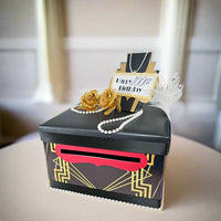 The Great Gatsby Birthday Party Card Box