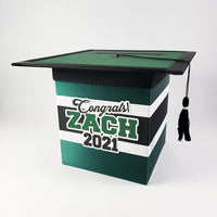 Hunter Green Style 1 Grad Card Boxes