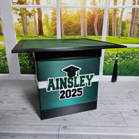 Hunter Green Style 3 Graduation Card Boxes