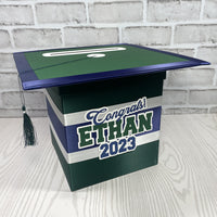 Hunter Green Style 1 Grad Card Boxes