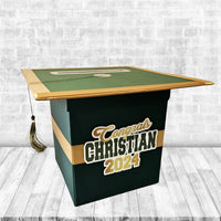 Hunter Green Style 4 Grad Card Box