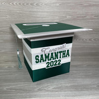 Hunter Green Style 1 Grad Card Boxes