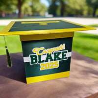 Hunter Green Style 3 Graduation Card Boxes