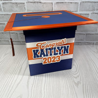 Orange Themed Style 1 Graduation Card Boxes