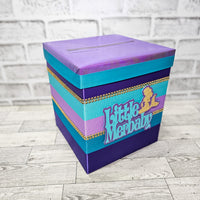 Little Merbaby Mermaid Baby Shower Card Box