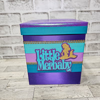 Little Merbaby Baby Shower Card Box