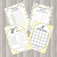Little Peanut Baby Shower Decoration Pack - Yellow