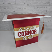 Maroon Style 1 Graduation Card Boxes