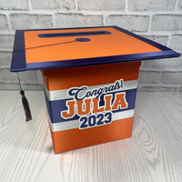 Orange Themed Style 1 Graduation Card Boxes