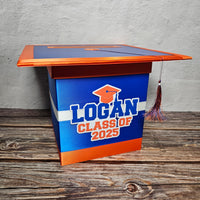 Royal Blue Style 3 Grad Card Boxes