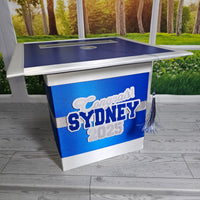 Royal Blue Style 3 Grad Card Boxes