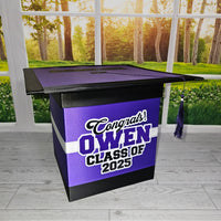 Royal Purple Style 3 Graduation Card Boxes