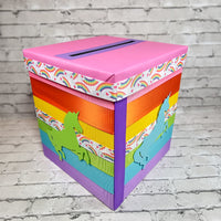 Unicorn Baby Shower Card Box