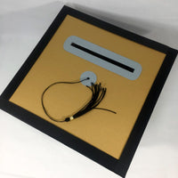 Graduation Party Card Box - Black, Gold, Silver