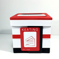 Red & Black Hotel Raffle Ticket Box