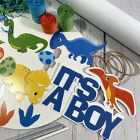 DIY Dinosaur Boy Diaper Cake Kit