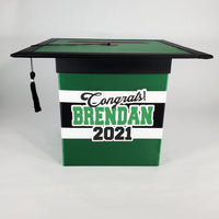 Green & Black Class of 2021 Car Box