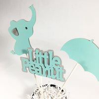 Little Peanut Centerpiece Sticks - Robin's Egg, Gray
