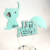 Little Peanut Centerpiece Sticks - Robin's Egg, Gray
