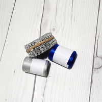Little Prince Diaper Cake Kit - Royal Blue & Silver