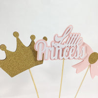 Little Princess Centerpiece Sticks - Light Pink