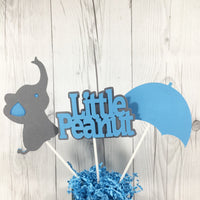 Blue & Gray Little Peanut Centerpiece Sticks
