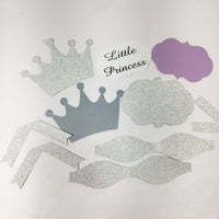 Little Princess Diaper Cake Kit - Lavender & Silver