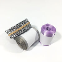 Little Princess Diaper Cake Kit - Lavender & Silver