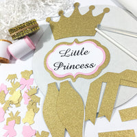 Little Princess Diaper Cake Kit - Pink & Gold