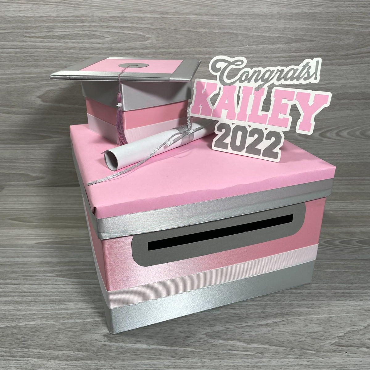 grad card holder box Graduation Card Box