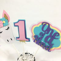 Unicorn Princess Centerpiece Sticks