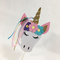 Unicorn Princess Centerpiece Sticks