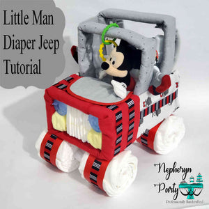 How to Make A Baby Diaper Jeep