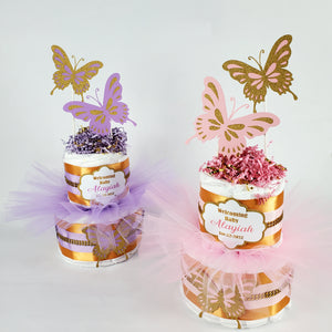 Girl Diaper Cakes