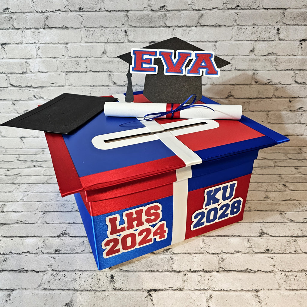 2 School Grad Card Boxes