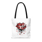 Red Girly Girl Tote Bag