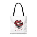 Red Girly Girl Tote Bag