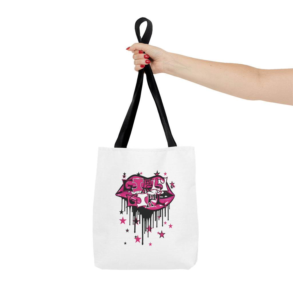 Pink Girly Girl Tote Bag