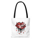 Red Girly Girl Tote Bag
