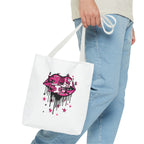 Pink Girly Girl Tote Bag