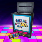 90s Retro TV Card Box