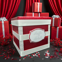 Christmas Raffle Ticket Box