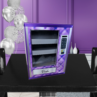 Vending Machine Gift Box - Purple and Silver
