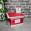 Graduation Advice and Money Box, Red, White