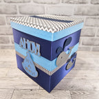 Ahoy, It's A Boy Nautical Baby Shower Card Box